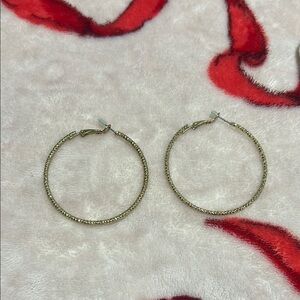Elegant Gold Hoop Earrings